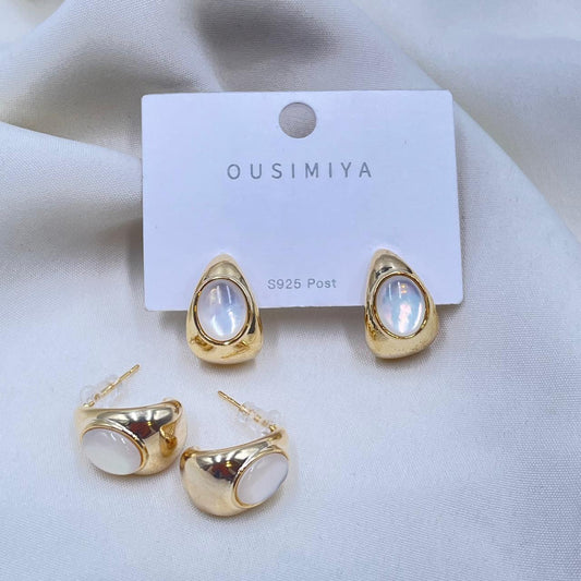 Celestial Teardrop Earrings