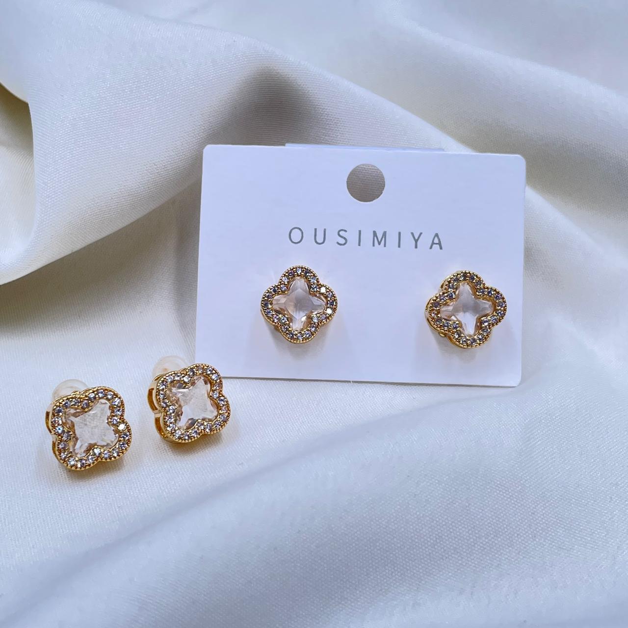 Sparkle Petal Earrings