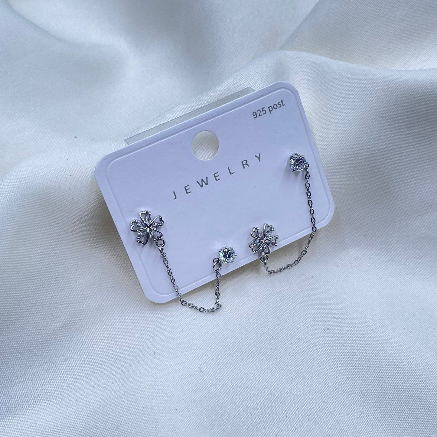 Flower Ear Cuff Earrings