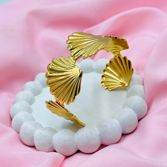 Shell Cuff Bracelet