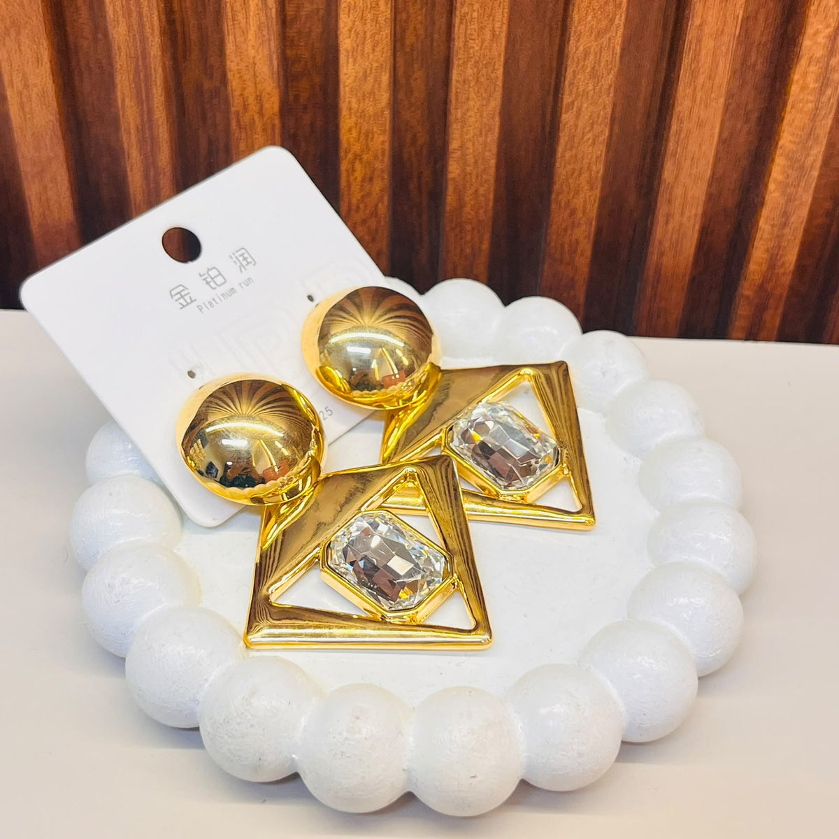 Golden Glow Earrings