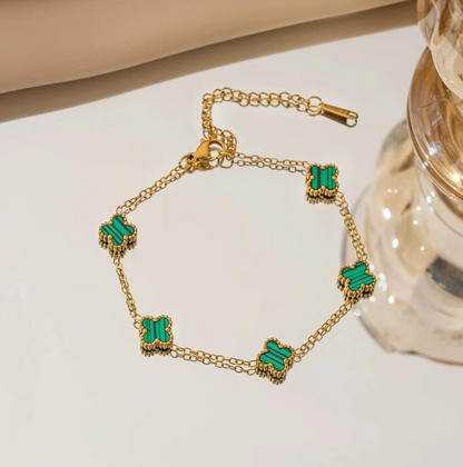 Green Clover Bracelet