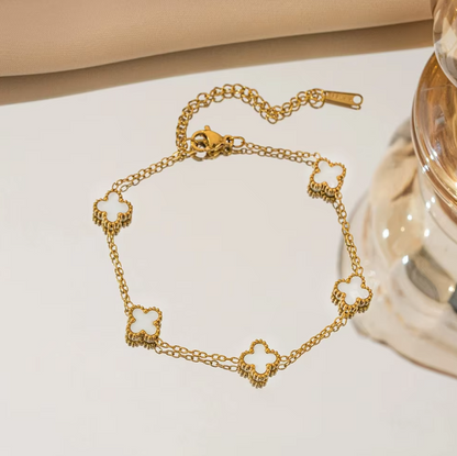 White Clover Bracelet